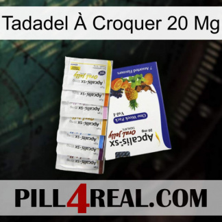 Tadadel À Croquer 20 Mg 11